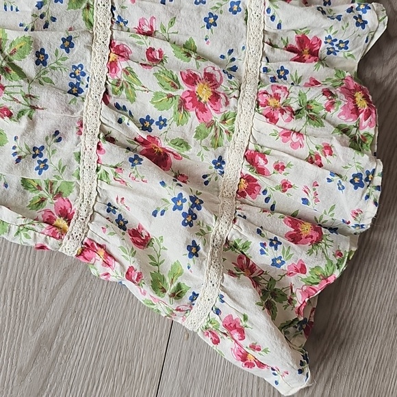 April Cornell Tiered Vintage Floral Dress, 12-18 Months - Picture 3 of 8